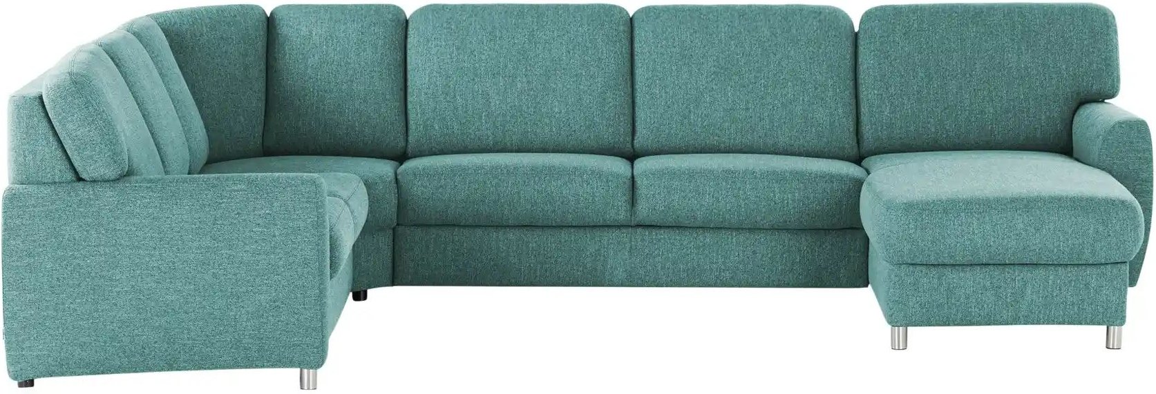 Thumbnail - smart Wohnlandschaft Valencia ¦ türkis/petrol ¦ Maße (cm): B: 341 Polstermöbel > Sofas > Wohnlandschaften - Höffner