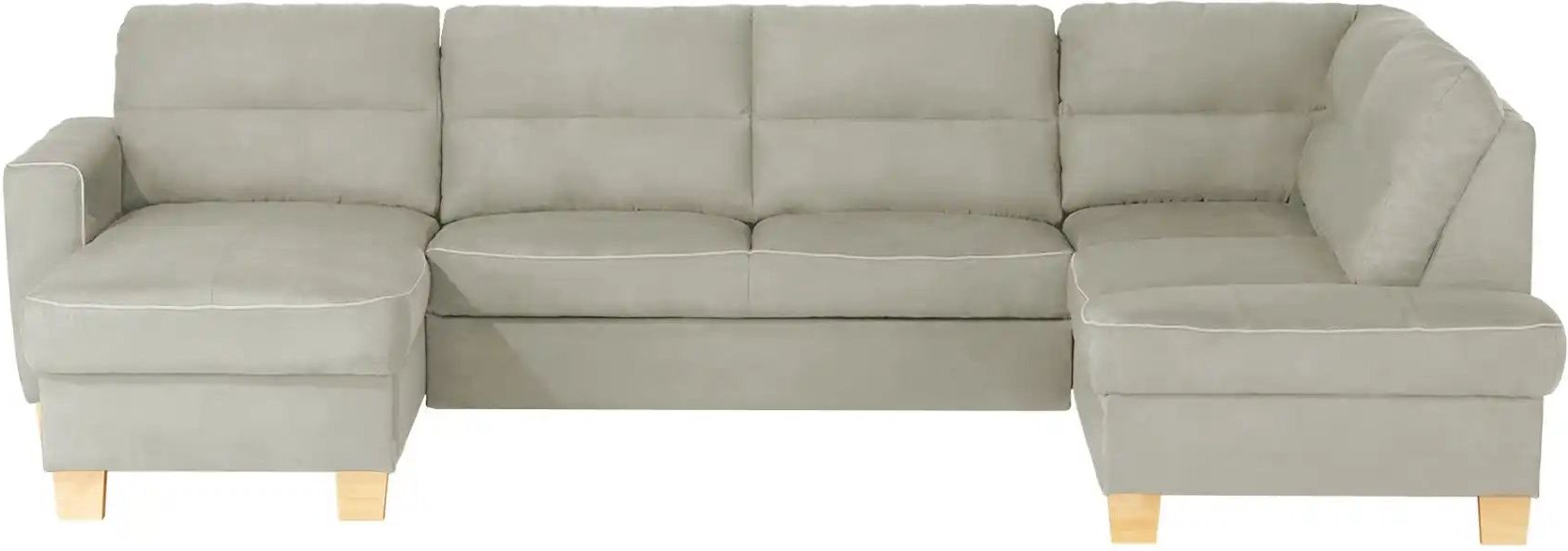 uno Wohnlandschaft mit Schlaffunktion Vito ¦ grau ¦ Maße (cm): B: 309 H: 87 T: 190.0 Polstermöbel > Sofas > Schlafsofas...