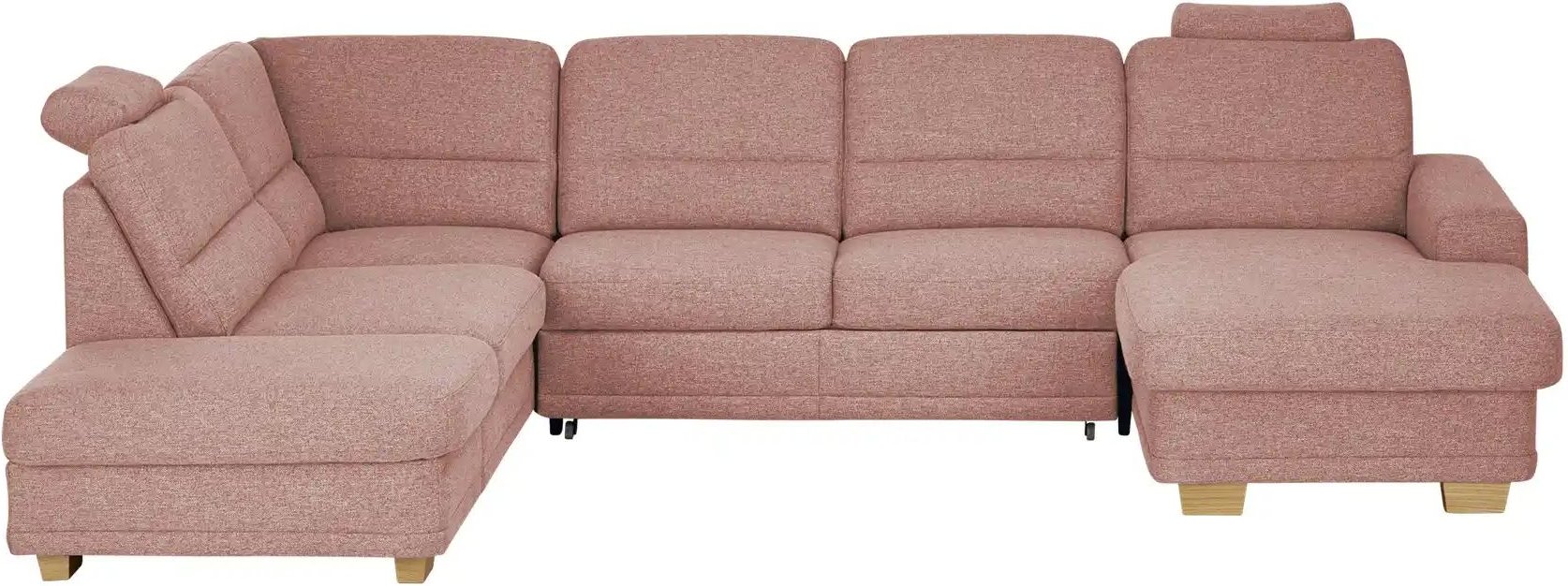meinSofa Wohnlandschaft  Marc ¦ rosa/pink ¦ Maße (cm): B: 311 H: 85 T: 234.0 Polstermöbel > Sofas > Schlafsofas - Höffne...