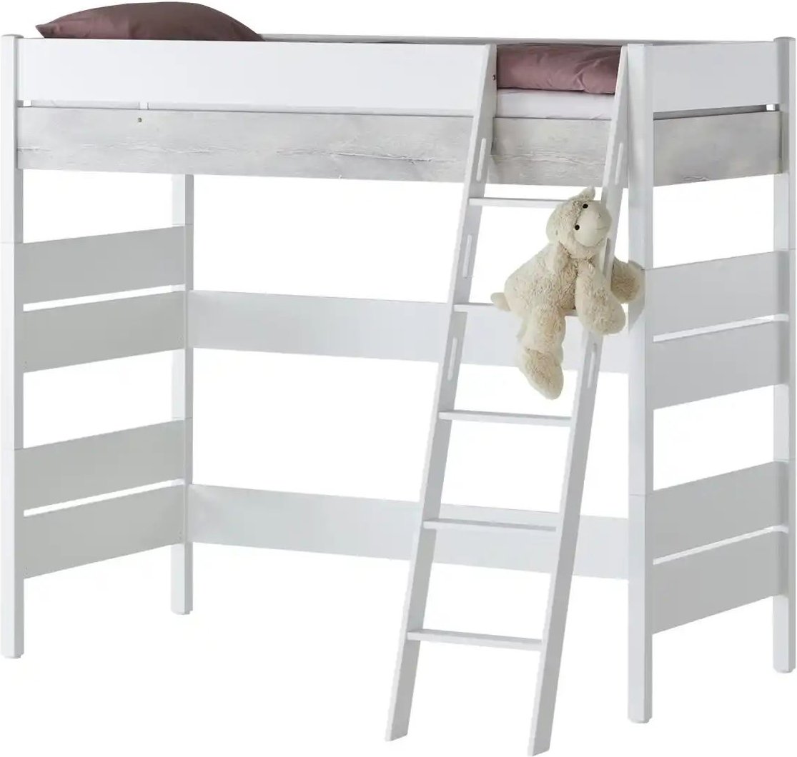 PAIDI Hochbett Kira ¦ weiß ¦ Maße (cm): B: 210,4 H: 181,8 T: 154.2 Betten > Bettgestelle - Höffner