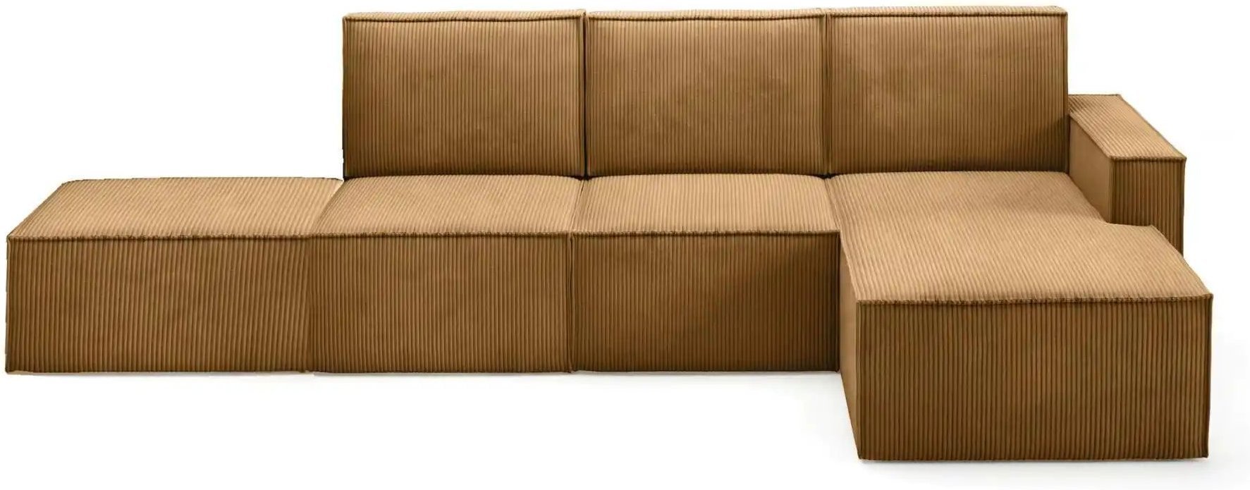 Ecksofa mit Pouf Orto ¦ gelb ¦ Maße (cm): B: 329 H: 93 Polstermöbel > Sofas > Ecksofas - Höffner