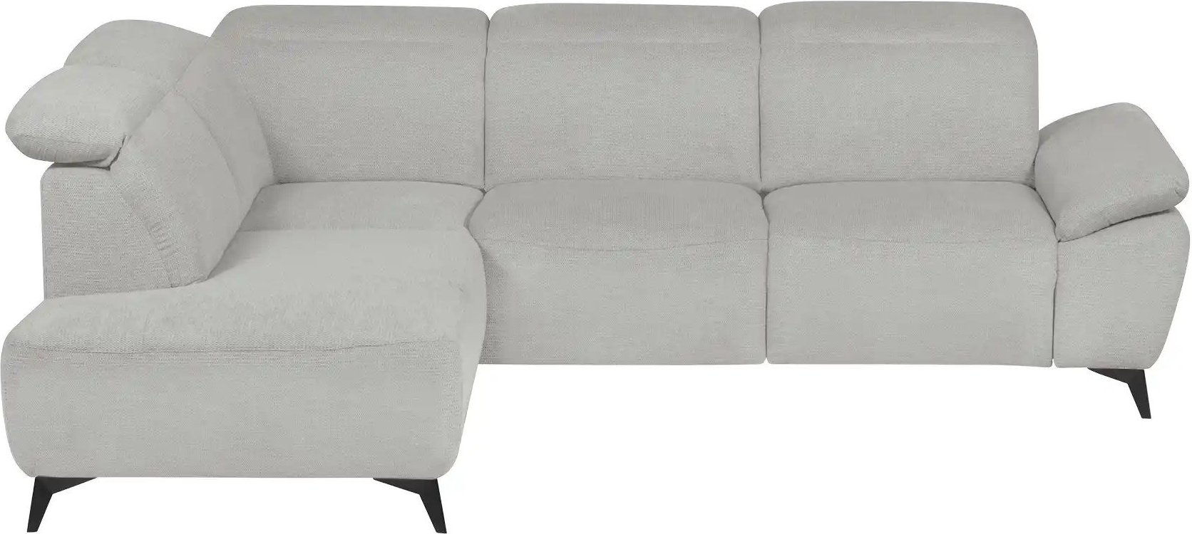 uno Ecksofa Belfast ¦ grau ¦ Maße (cm): B: 260 H: 100 T: 203.0 Polstermöbel > Sofas > Ecksofas - Höffner