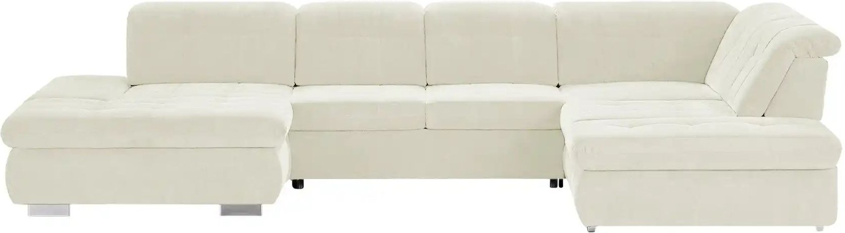 Lounge Collection Wohnlandschaft mit verschiedenen Funktionen Spencer ¦ creme ¦ Maße (cm): B: 382 H: 102 T: 260.0 Polste...