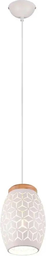 Pendelleuchte ¦ weiß ¦ Maße (cm): H: 150 Ø: 15 Lampen & Leuchten > Hängeleuchten - Höffner