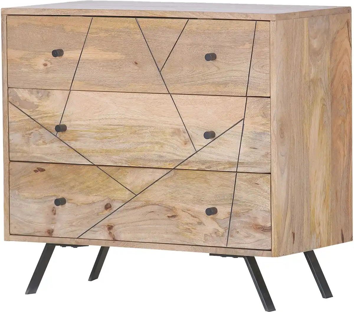 Kommode Lovis ¦ holzfarben ¦ Maße (cm): B: 80 H: 75 T: 42.0 Kommoden & Sideboards > Kommoden - Höffner