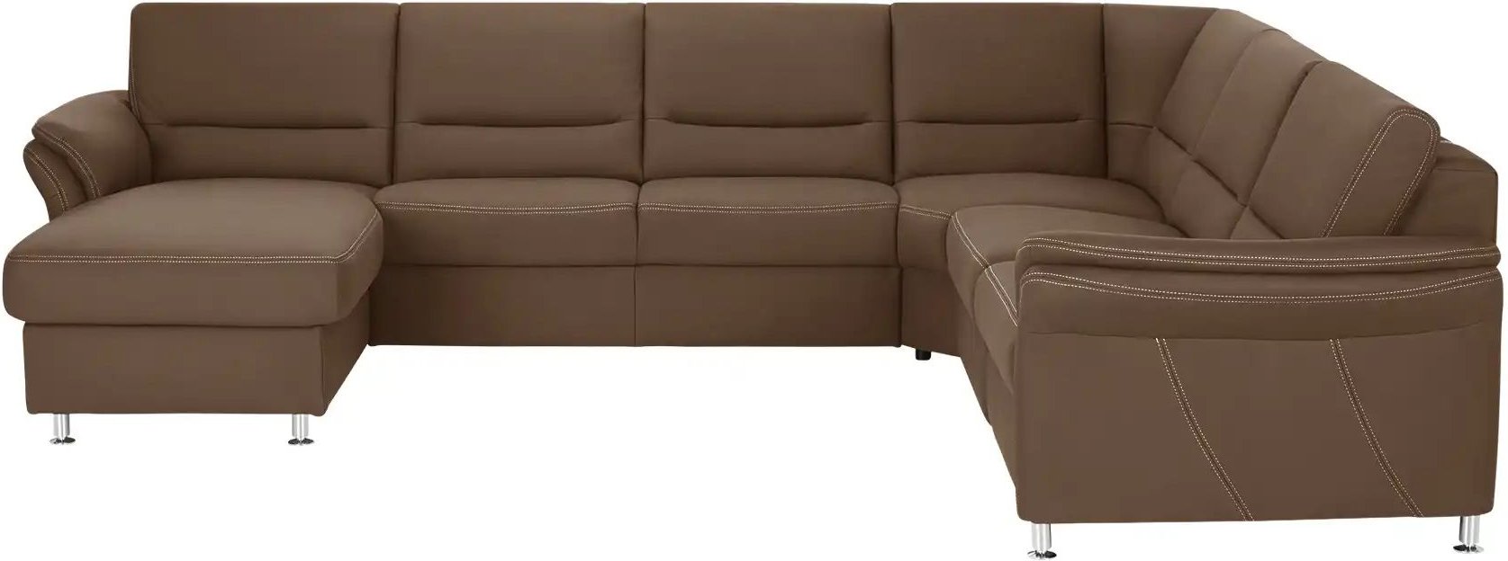Thumbnail - meinSofa Wohnlandschaft Donald ¦ braun ¦ Maße (cm): B: 330 H: 89 T: 262.0 Polstermöbel > Sofas > Wohnlandschaften - H...