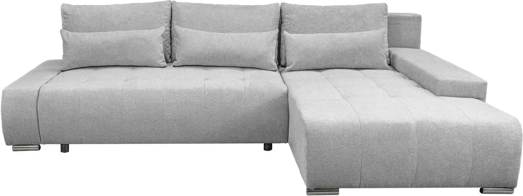 Thumbnail - Ecksofa Bloom ¦ grau ¦ Maße (cm): B: 267 H: 85 Polstermöbel > Sofas > 3-Sitzer - Höffner