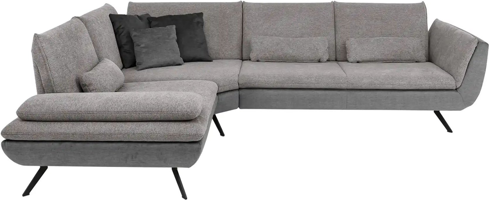Thumbnail - Ecksofa Luca ¦ grau ¦ Maße (cm): B: 314 H: 88 T: 244.0 Polstermöbel > Sofas > Ecksofas - Höffner