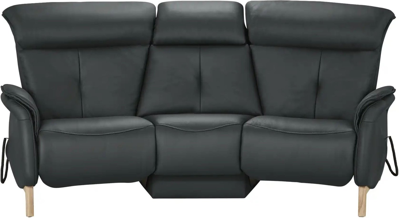 Thumbnail - himolla Einzelsofa Leder 4708 ¦ schwarz ¦ Maße (cm): B: 216 H: 97 T: 119.0 Polstermöbel > Sofas > 2-Sitzer - Höffner