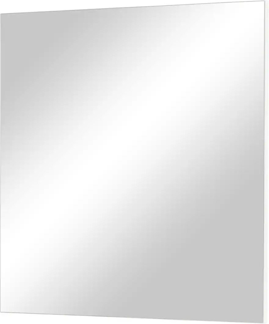 Spiegel 87 1 x 87 8 cm Pinto ¦ weiß ¦ Glas,Aluminium,Holzwerkstoff ¦ Maße (cm): B: 87,1 H: 87,8 T: 2.5 Garderoben & Klei...