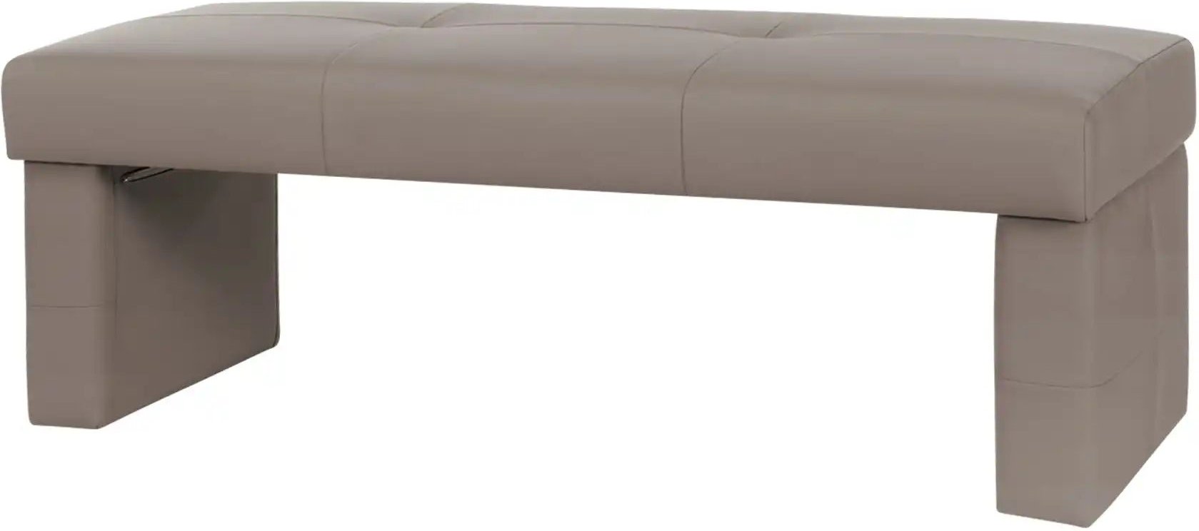 Woodford Kunstleder-Bank Seta ¦ beige ¦ Maße (cm): B: 150 H: 49 T: 48.0 Bänke > Einzelbänke - Höffner