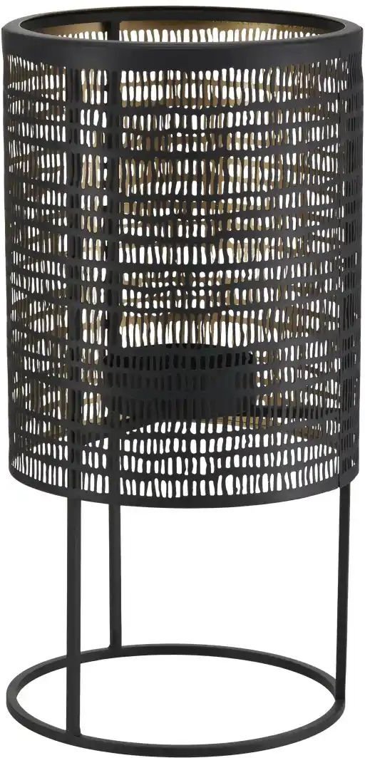 HOME STORY Windlicht ¦ schwarz ¦ Eisen ¦ Maße (cm): H: 40 Ø: 20.5 Accessoires > Kerzen & Kerzenständer - Höffner