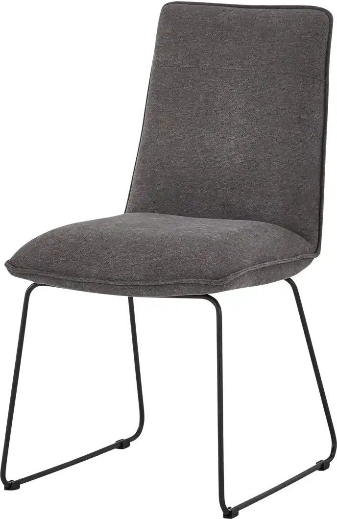 Kufenstuhl Helge ¦ grau ¦ Maße (cm): B: 50 H: 93 T: 62.0 Stühle > Polsterstühle - Höffner