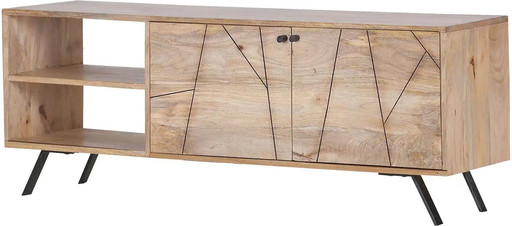 Lowboard Lovis ¦ holzfarben ¦ Maße (cm): B: 140 H: 53 T: 42.0 Kommoden & Sideboards > Lowboards - Höffner