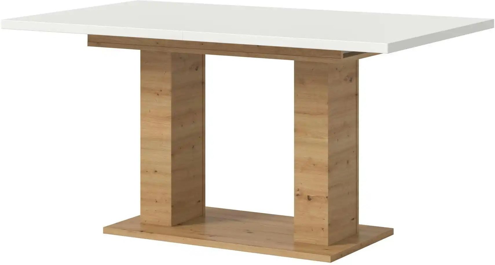 Esstisch ausziehbar ¦ weiß ¦ Maße (cm): B: 150 H: 76 Tische > Esstische > Esstische ausziehbar - Höffner