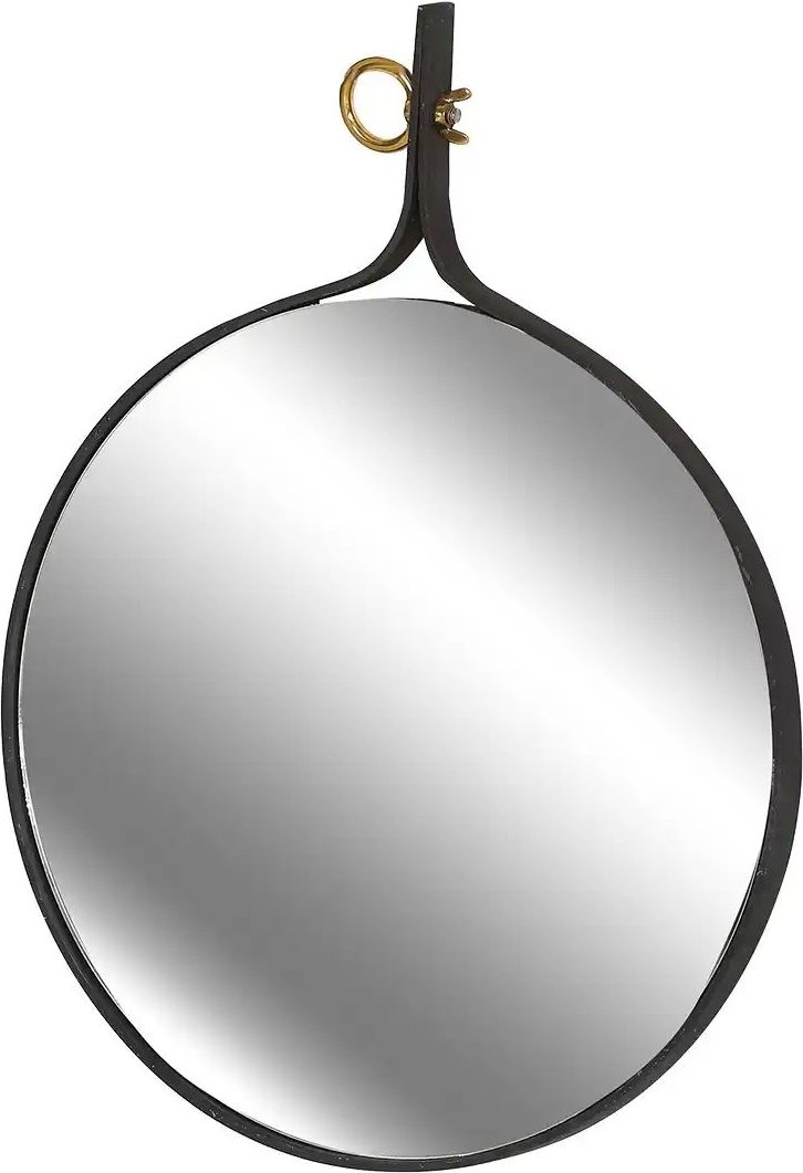 Spiegel 46 x 61 cm Cleo ¦ schwarz ¦ Glas,Aluminium,Metall,Holzwerkstoff ¦ Maße (cm): B: 46 H: 61 T: 4.0 Accessoires > Sp...