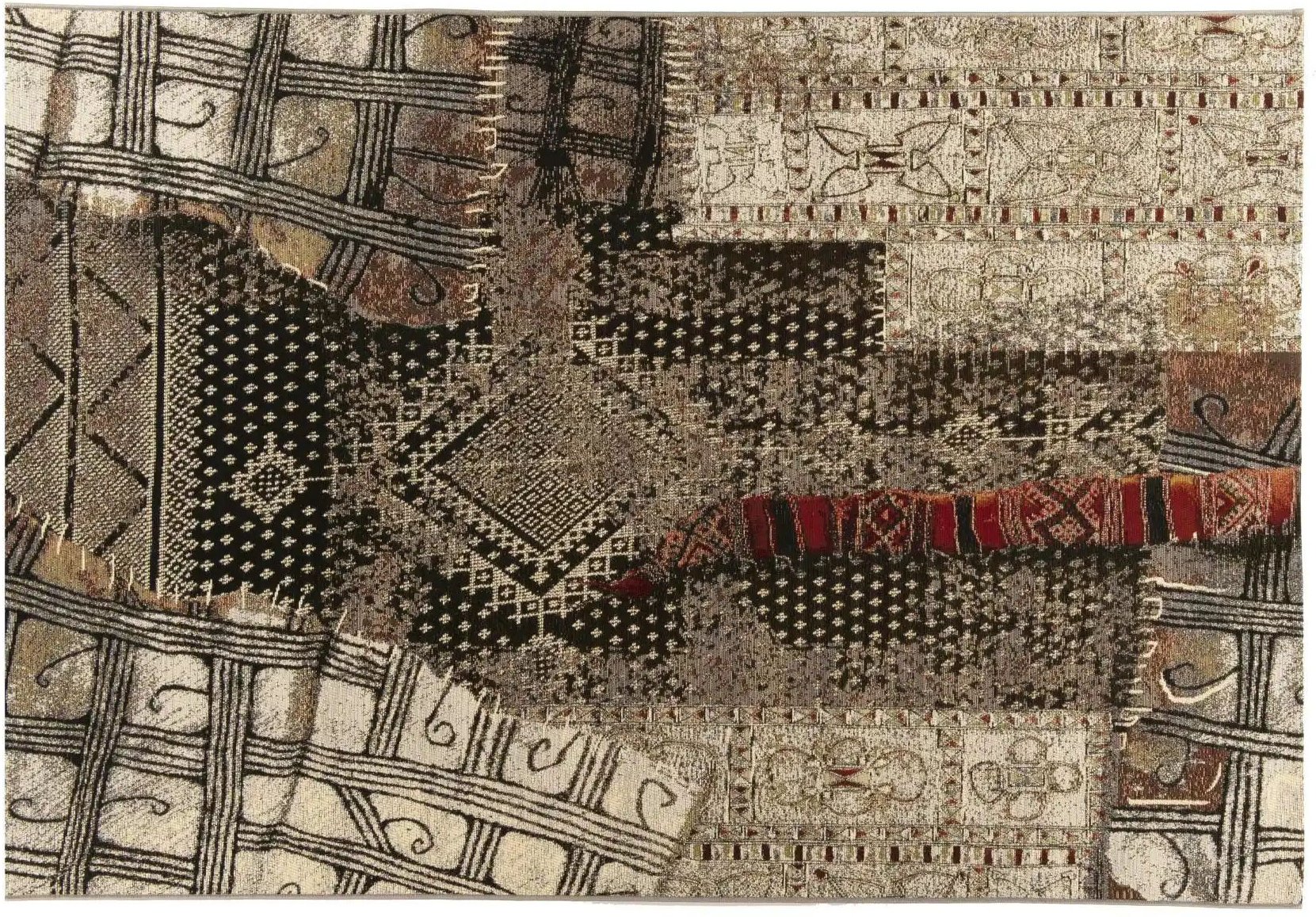 Thumbnail - Gino Falcone In-und Outdoor-Teppich Aurora ¦ mehrfarbig ¦ Synthetische Fasern ¦ Maße (cm): B: 160 H: 1 Teppiche > Outdo...