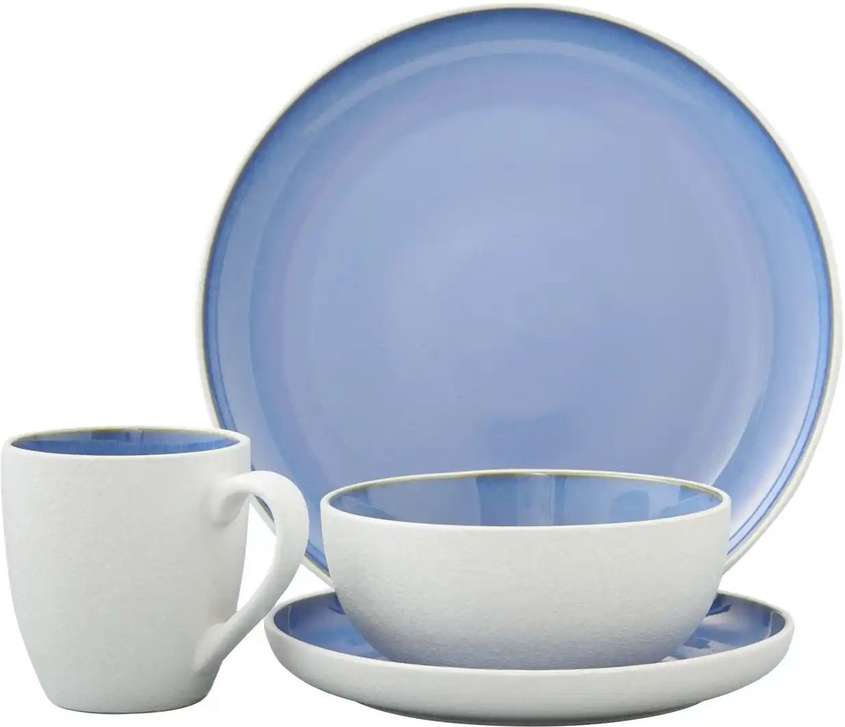 Peill+Putzler Kombiservice 16-teilig Paola ¦ Steinzeug/Steingut ¦ Maße (cm): B: 27,8 H: 28,5 Geschirr > Geschirrsets > K...