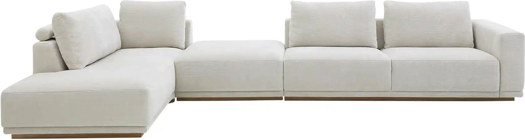 Musterring Ecksofa JustB! PM200 ¦ beige ¦ Maße (cm): B: 395 H: 60 T: 202.0 Polstermöbel > Sofas > Ecksofas - Höffner