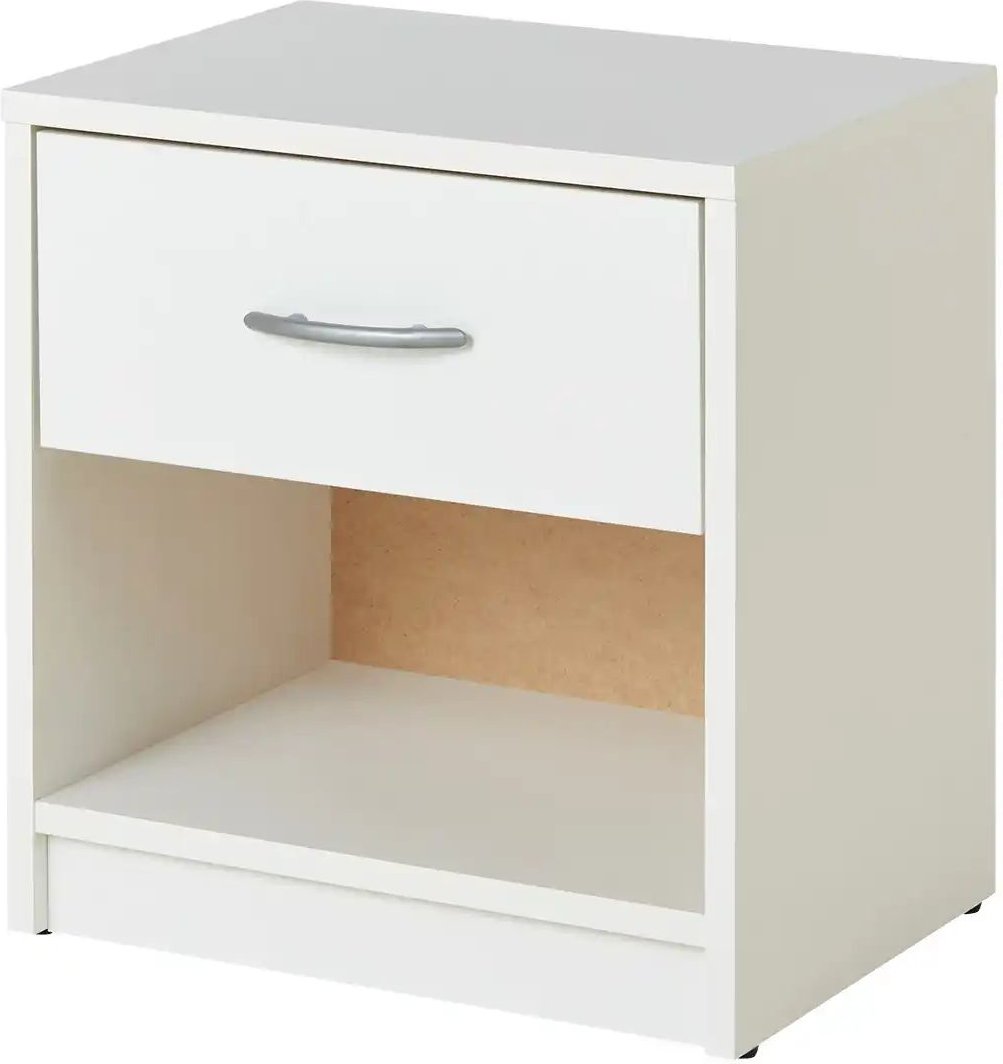 Nachtkommode Ashford ¦ weiß ¦ Maße (cm): B: 39 H: 41 T: 28.0 Tische > Nachttische - Höffner