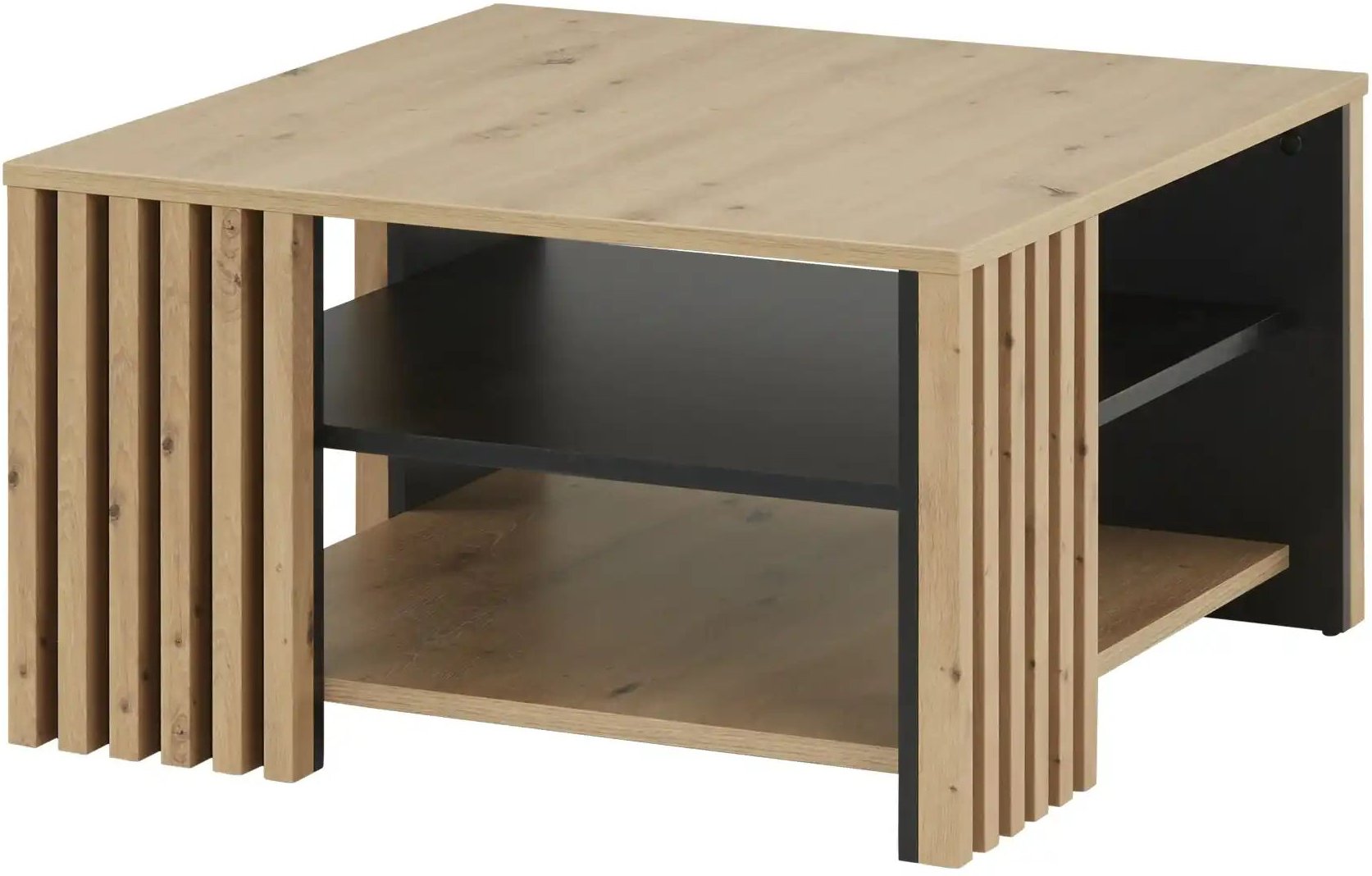 Couchtisch Caparrone ¦ holzfarben ¦ Maße (cm): B: 80 H: 45 Tische > Couchtische > Couchtische rechteckig - Höffner