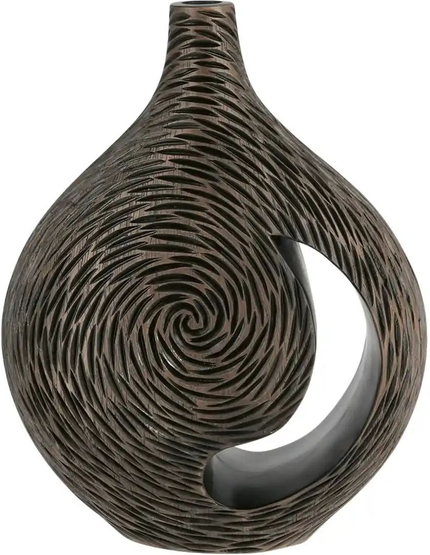 Deko Vase Circle ¦ braun ¦ Maße (cm): B: 30,5 H: 38,5 T: 13.5 Accessoires > Vasen - Höffner