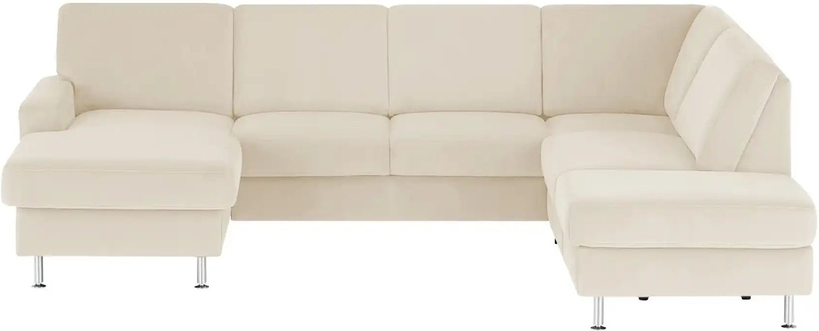 meinSofa Wohnlandschaft Mit verschiedenen Funktionen verfügbar Jana ¦ creme ¦ Maße (cm): B: 309 H: 87 T: 235.0 Polstermö...