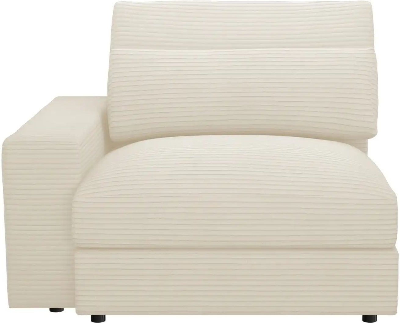 Element Einsitzer Armlehne links Branna ¦ beige ¦ Maße (cm): B: 116 H: 88 T: 120.0 Polstermöbel > Sofas > Modulsofas - H...
