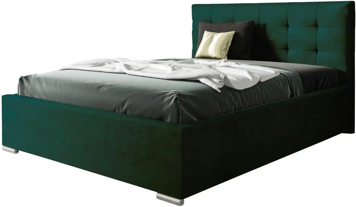 Polsterbett mit Bettkasten Play ¦ grün ¦ Maße (cm): B: 200 H: 110 Betten > Polsterbetten - Höffner