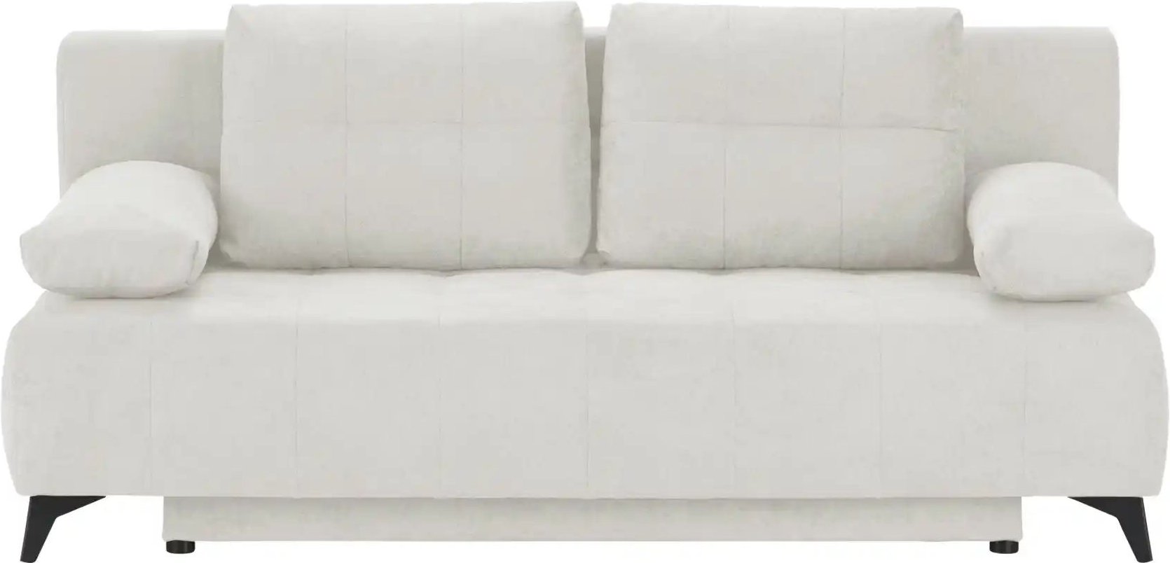 Schlafsofa  Eddy ¦ weiß ¦ Maße (cm): B: 197 H: 88 T: 89.0 Polstermöbel > Sofas > 2-Sitzer - Höffner