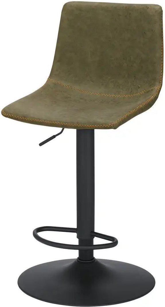 Barhocker Sören ¦ grün ¦ Maße (cm): B: 45 H: 89 T: 47.0 Polstermöbel > Hocker > Barhocker - Höffner