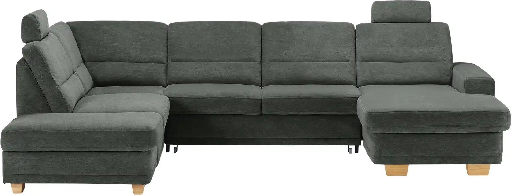 meinSofa Wohnlandschaft aus Mikrofaser Marc ¦ grau ¦ Maße (cm): B: 311 H: 85 T: 234.0 Polstermöbel > Sofas > Schlafsofas...