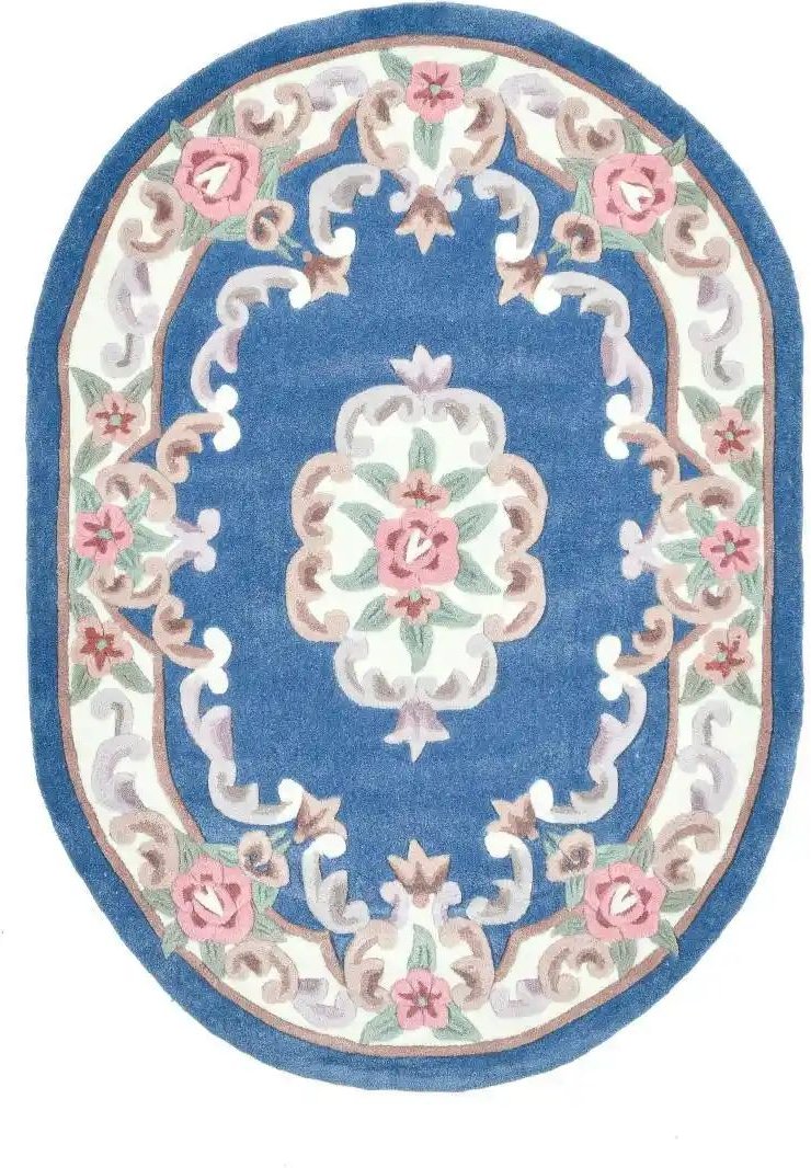 Thumbnail - THEKO Vintageteppich Ming ¦ blau ¦ Synthetische Fasern ¦ Maße (cm): B: 120 H: 1,4 Teppiche > Orientteppiche - Höffner
