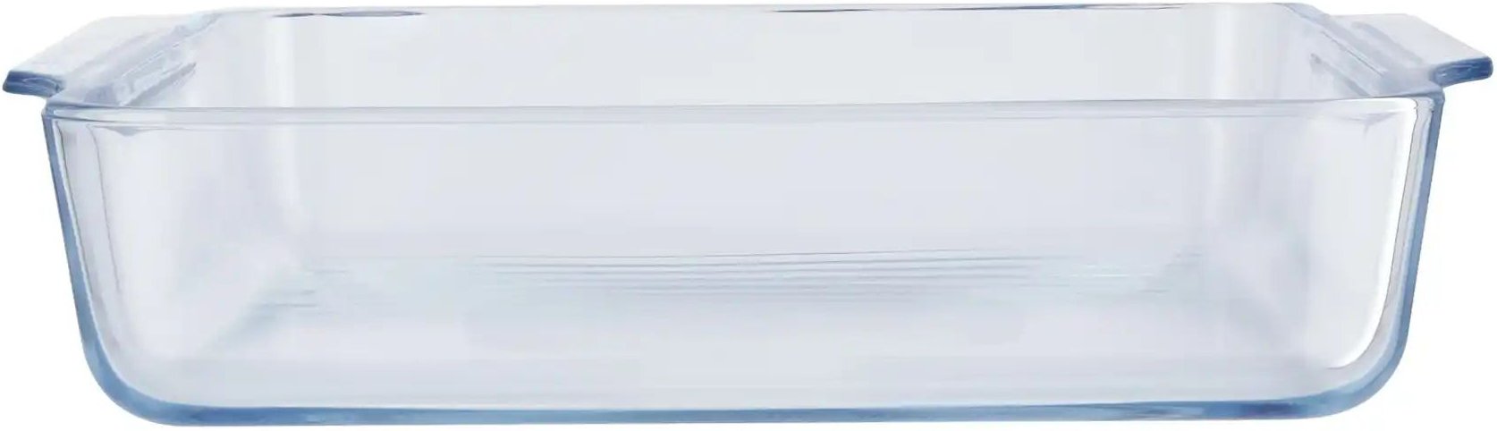 KHG Auflaufform mit Griffen 1 5 l ¦ transparent/klar ¦ Glas ¦ Maße (cm): B: 20 H: 5 Küchenzubehör & Helfer > Bratforme...