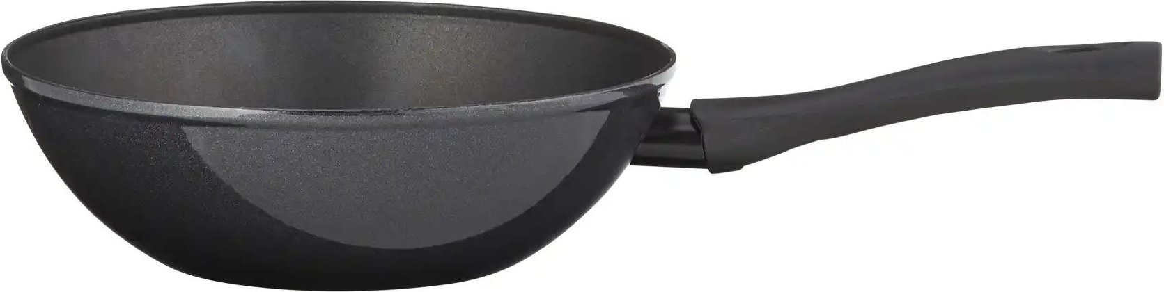 KHG Energiespar Wok Signature Collection ¦ schwarz ¦ Stahlblech Ø: 26 Töpfe & Pfannen & Zubehör > Wok - Höffner