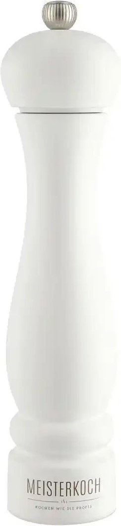 Meisterkoch Salzmühle Weiß matt ¦ Holz ¦ Maße (cm): H: 24 Küchenzubehör & Helfer > Küchenhelfer - Höffner