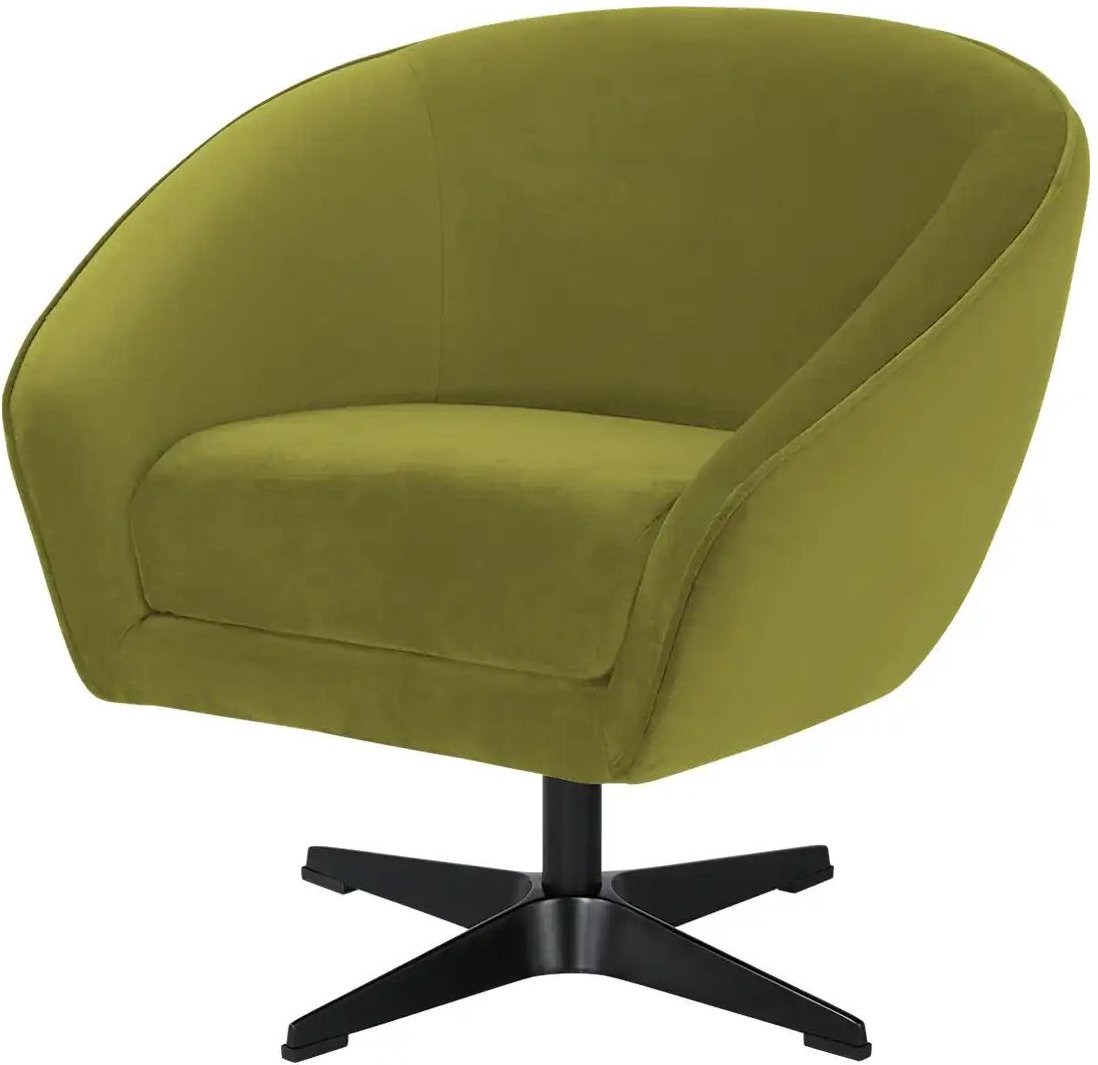 switch Drehsessel Roma Mikrofaser ¦ grün ¦ Maße (cm): B: 80 H: 75 T: 80.0 Polstermöbel > Sessel > Drehsessel - Höffner