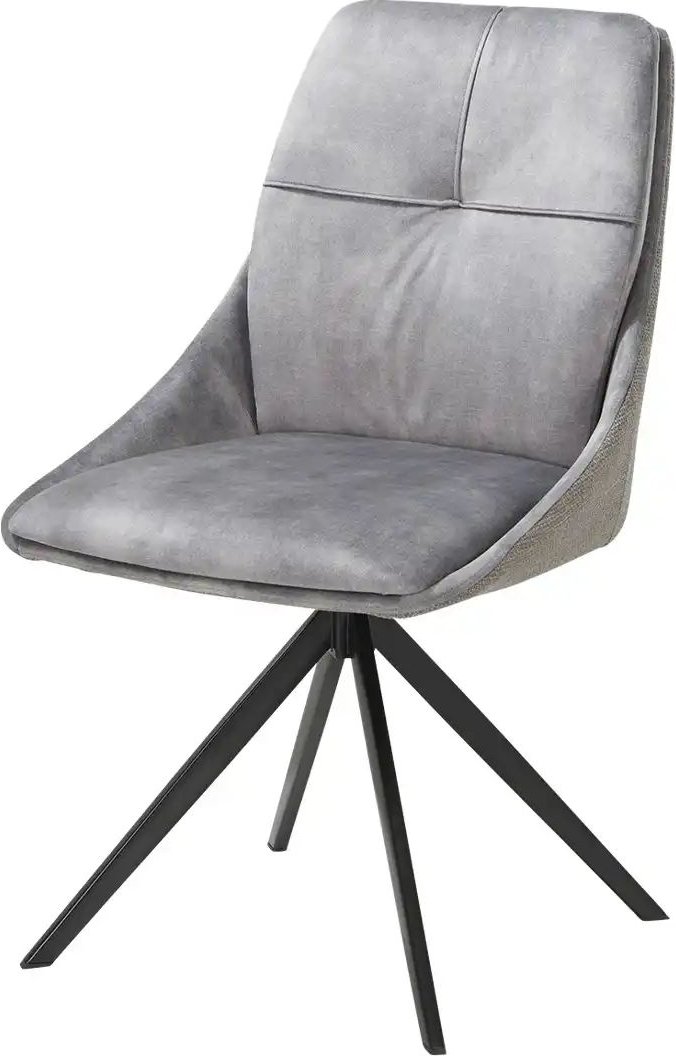 uno Polsterstuhl drehbar Gismo ¦ grau ¦ Maße (cm): B: 52,5 H: 88 T: 61.0 Stühle > Küchenstühle > Polster Küchenstühle - ...