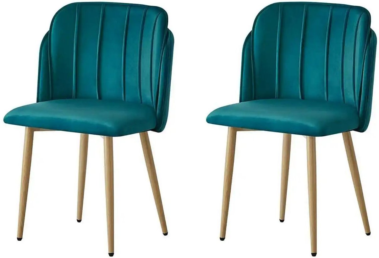 Stuhl 2er-Set Nora ¦ blau ¦ Maße (cm): B: 51 H: 85 Stühle > Polsterstühle - Höffner