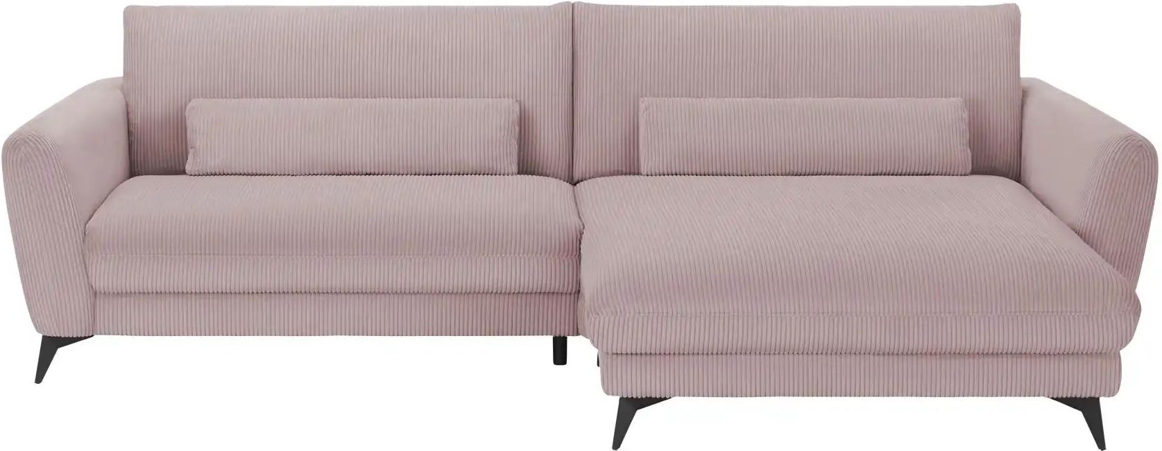 Ecksofa Cordstoff Amina ¦ rosa/pink ¦ Maße (cm): B: 288 H: 81 T: 194.0 Polstermöbel > Sofas > Ecksofas - Höffner