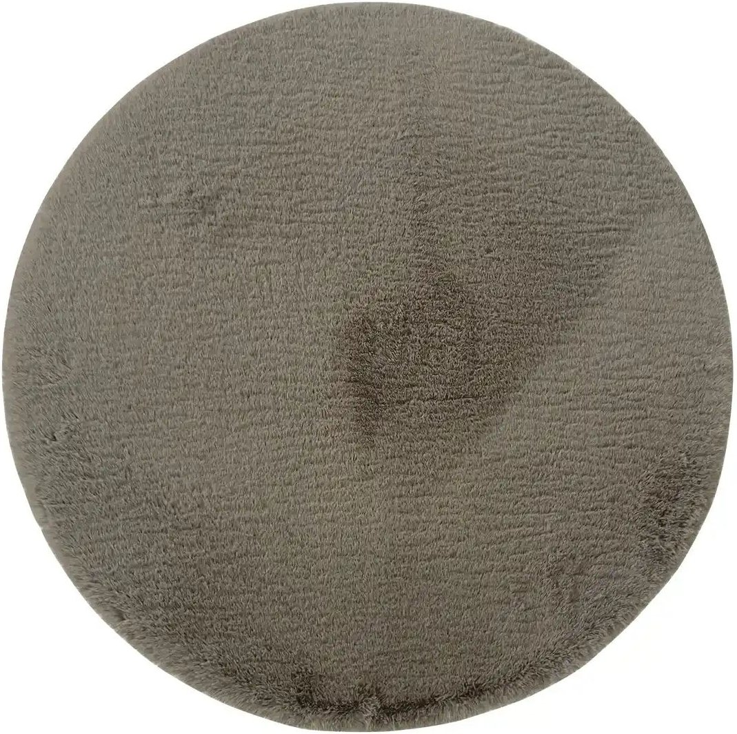 como Hochflorteppich Bunny ¦ braun ¦ Synthetische Fasern Ø: 120 Teppiche > Hochflorteppiche - Höffner