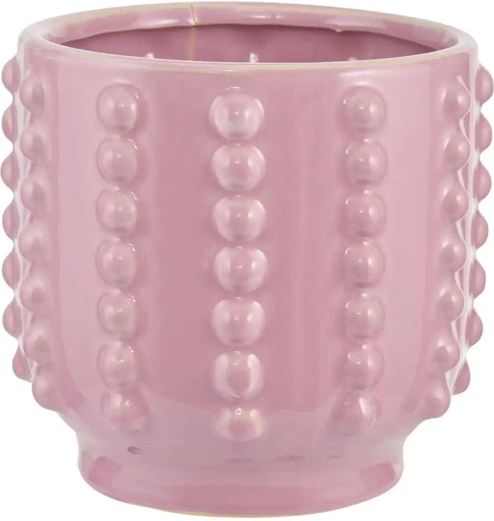 Übertopf ¦ rosa/pink ¦ Keramik ¦ Maße (cm): H: 13,5 Ø: 14.5 Accessoires > Dekoartikel - Höffner