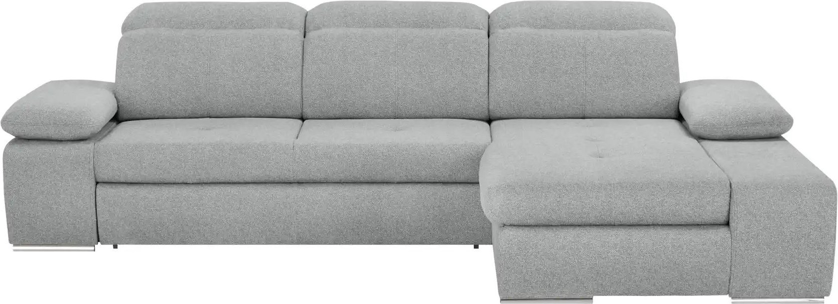 Thumbnail - switch Ecksofa aus Mikrofaser Avilla ¦ grau ¦ Maße (cm): B: 285 H: 86 T: 187.0 Polstermöbel > Sofas > Ecksofas - Höffner