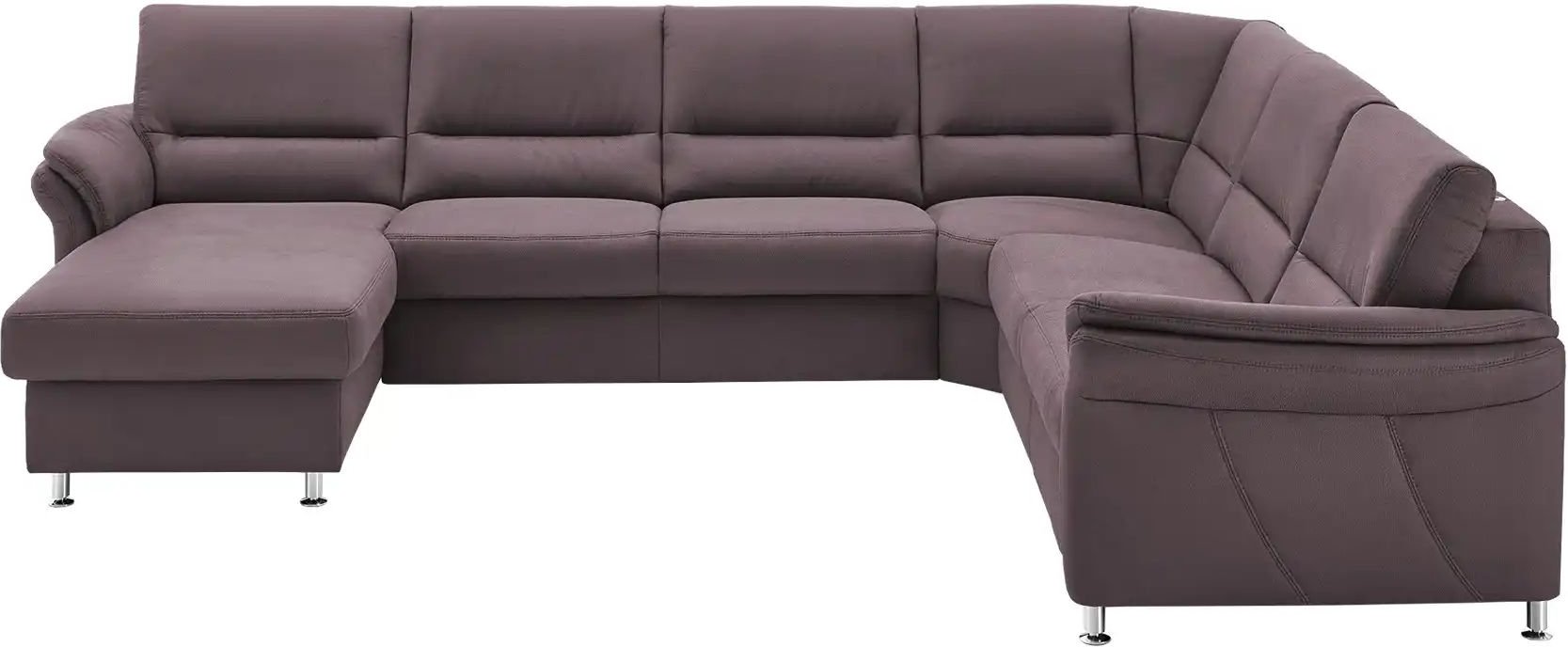 meinSofa Wohnlandschaft mit Boxspringpolsterung Donald ¦ lila/violett ¦ Maße (cm): B: 330 H: 89 T: 173.0 Polstermöbel >...