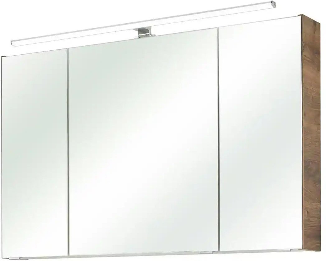 smart Spiegelschrank Dreieckssee ¦ holzfarben ¦ Maße (cm): B: 105 H: 70 T: 16.0 Schränke > Badschränke > Spiegelschränk...