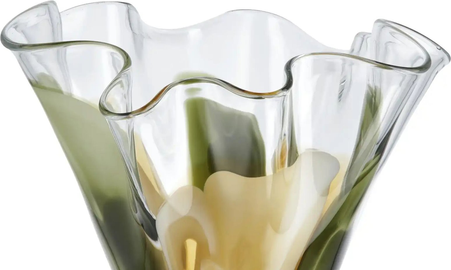 Peill+Putzler Vase ¦ grün ¦ Glas ¦ Maße (cm): H: 29 Ø: 20 Accessoires > Vasen - Höffner