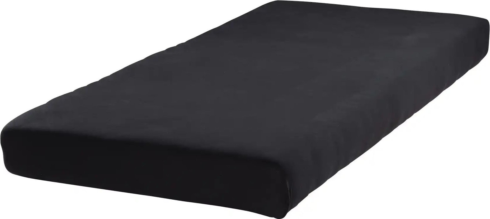 como Feinjersey-Spannbettlaken 2010 ¦ schwarz ¦ Maße (cm): B: 120 Bettwaren > Bettlaken - Höffner