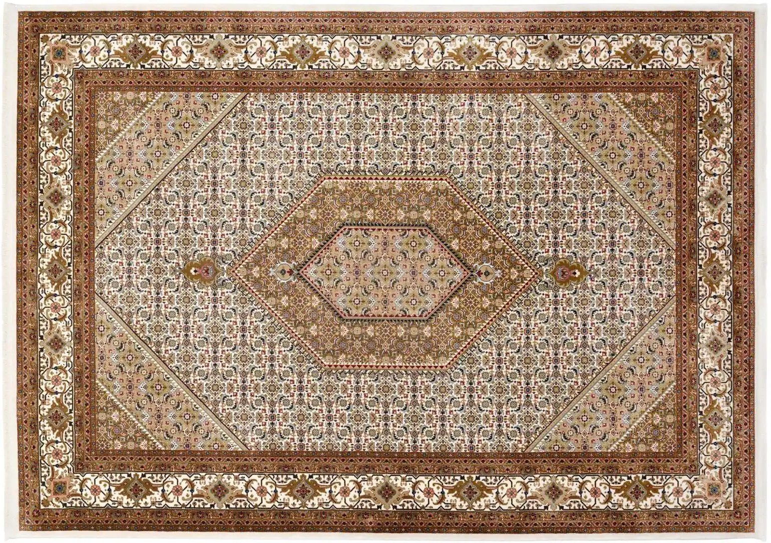 Teppich Aleyna Bidjar ¦ beige ¦ Synthetische Fasern ¦ Maße (cm): B: 240 H: 0,6 Teppiche > Orientteppiche - Höffner