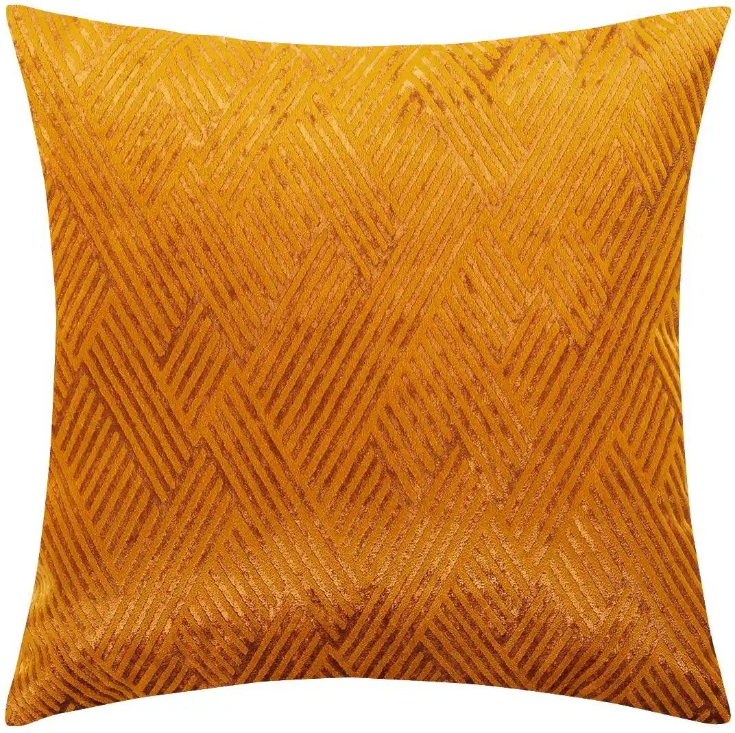 como Kissen Samt ¦ orange ¦ Maße (cm): B: 44 Dekokissen & Decken > Kissen > Dekokissen - Höffner