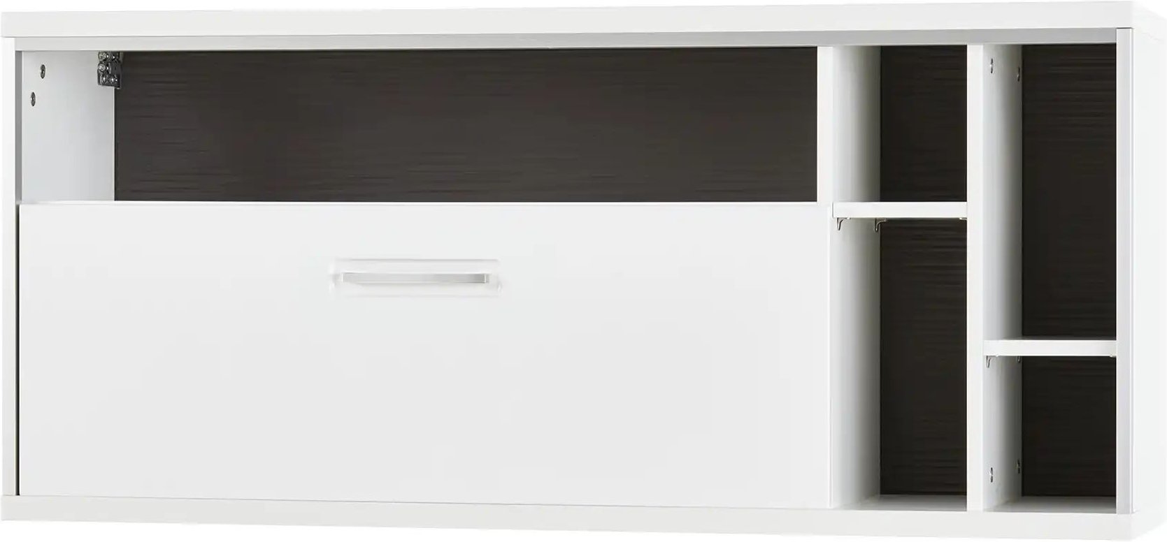 uno Hängeelement Setto ¦ weiß ¦ Maße (cm): B: 124 H: 56 T: 38.0 Regale > Wandregale - Höffner